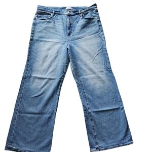 LOFT Light Blue Wide Leg Jeans